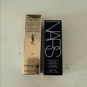 Saint Laurent Rouge Pur Couture & NARS Lipsticks - Intense Color New